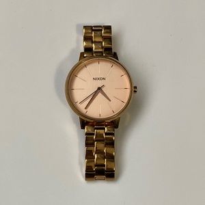 Women’s Nixon The Kensington Rose Gold Watch